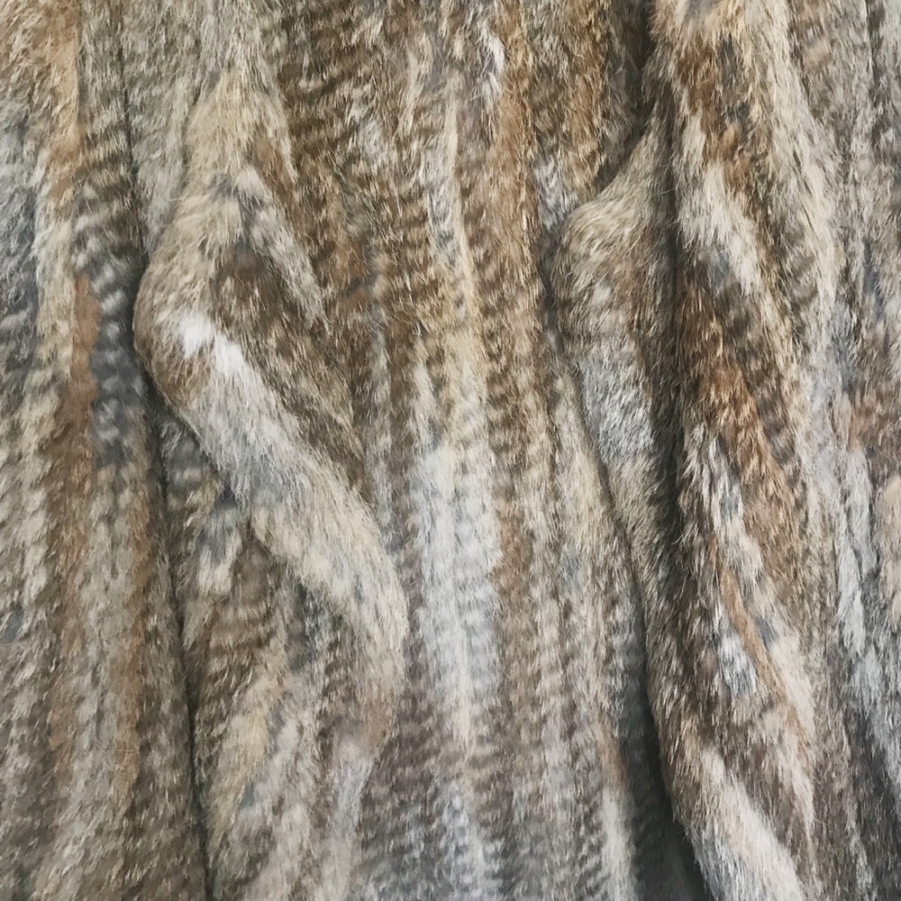 Joie Andoni *Real* Rabbit Fur Vest - Picture 4 of 8
